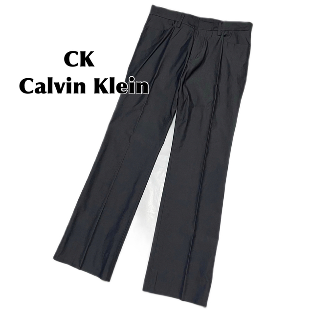 ck Calvin Klein(シーケーカルバンクライン)のカルバンクライン　CK Calvin Klein スラックス　パンツ　W76 M メンズのパンツ(スラックス)の商品写真