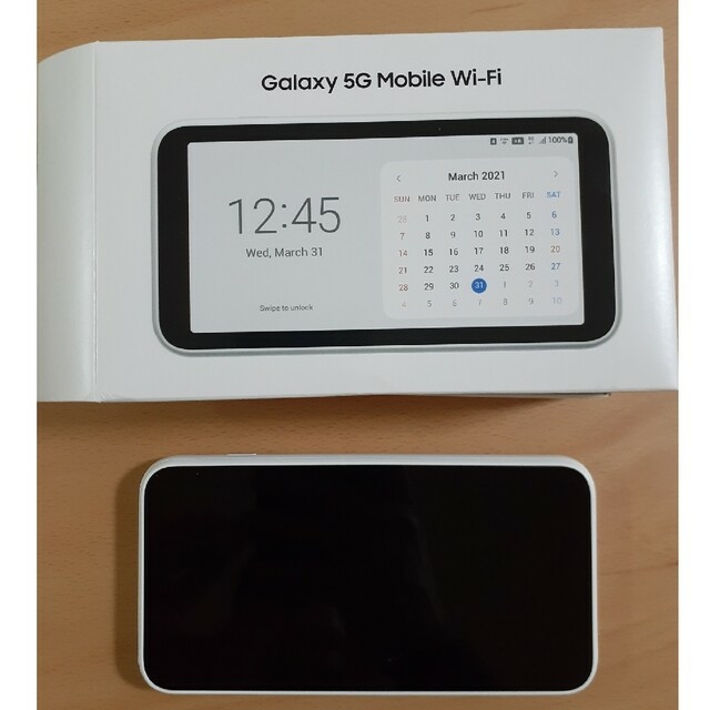 SCR01 Garaxy 5G Mobile Wifiルータ