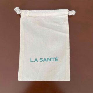 コスメキッチン(Cosme Kitchen)のLa Sante 麻の巾着♡新品(ポーチ)