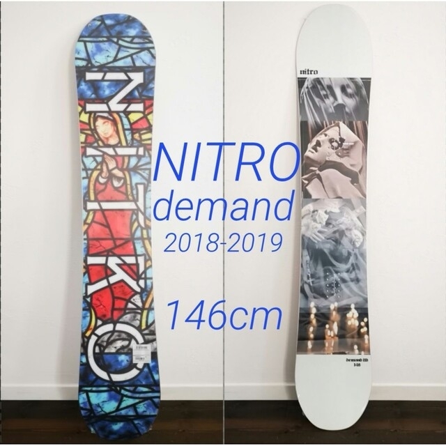 新品未開封NITRO demand 146cmスノーボード ナイトロデマンド スポーツ/アウトドア スノーボード