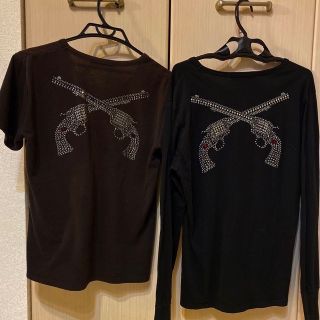 ロアー(roar)のroar  スワロフスキー　長袖　半袖　セット(Tシャツ/カットソー(七分/長袖))