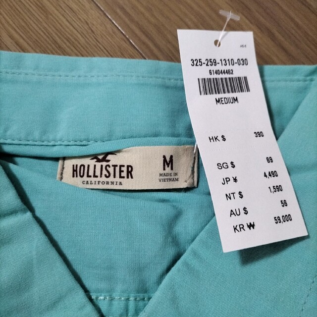 Hollister(ホリスター)のHOLLISTER　長袖シャツ　カッター メンズのトップス(Tシャツ/カットソー(七分/長袖))の商品写真