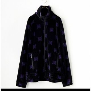 ニードルス(Needles)のNeedles TRACK JACKET  PAPILLON VELOUR(ブルゾン)