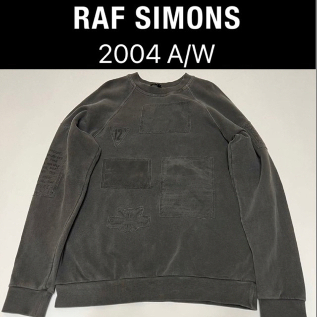 RAF SIMONS(ラフシモンズ)の04AW rafsimons ラフシモンズ waves パッチ スウェット メンズのトップス(スウェット)の商品写真