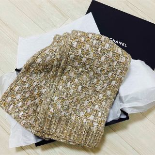 CHANEL シャネル マフラー ストール 美品 マフラー/ショール 小物