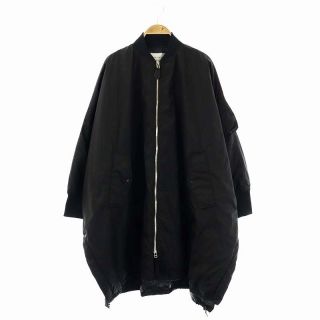 アドーア(ADORE)のアドーア 22AW プルーフナイロンタフタジャケット 38 黒 ブラック(その他)