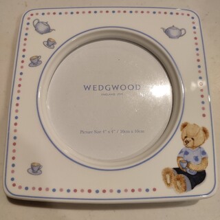 ウェッジウッド(WEDGWOOD)の未使用　ウェッジウッド写真立て　熊　10×10(フォトフレーム)