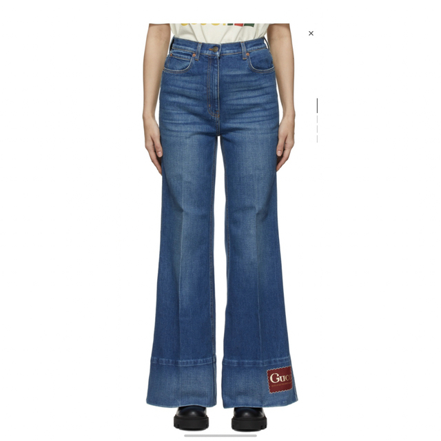 楽天ランキング1位】 Gucci フレアデニム GUCCI - デニム+ジーンズ