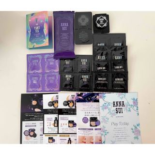 アナスイ(ANNA SUI)のアナスイ　試供品　サンプル　12点セット　冊子付　新品未使用(サンプル/トライアルキット)