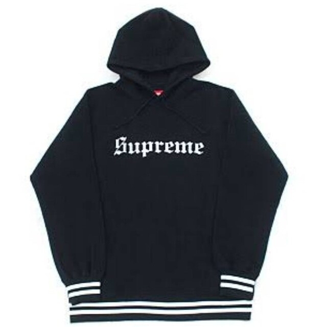 【希少モデル】 シュプリーム supreme 袖ロゴ パーカー 厚手 入手困難