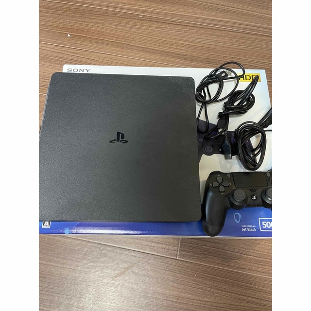 【中古】SONY PlayStation4 本体 CUH-2200AB01 エンタメ/ホビーのゲームソフト/ゲーム機本体(家庭用ゲーム機本体)の商品写真