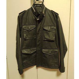 666 - 英国製 ダブルライダース サイズ36 NAVY Dark Blue ネイビーの