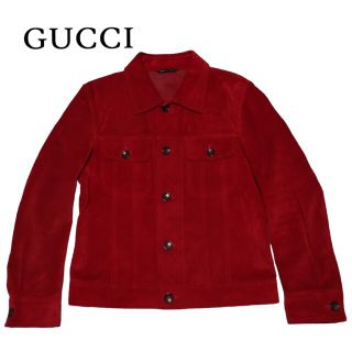 グッチ(Gucci)のGUCCI トムフォード期 スウェード レザー ジャケット グッチ 正規品(レザージャケット)