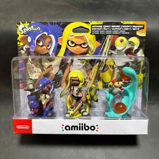 ニンテンドウ(任天堂)のamiibo トリプルセット[インクリング【イエロー】／オクトリング／コジャケ](ゲームキャラクター)