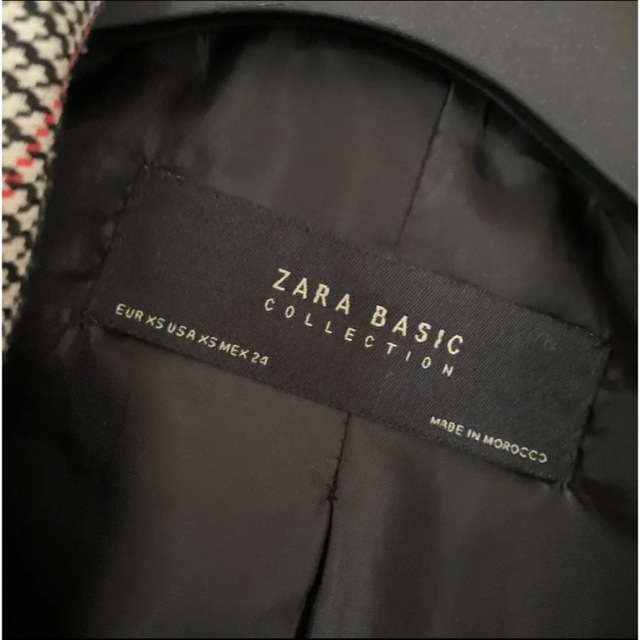 ZARA(ザラ)のZARAチェックテーラードJK★ザラ★入学式オフィス レディースのジャケット/アウター(テーラードジャケット)の商品写真