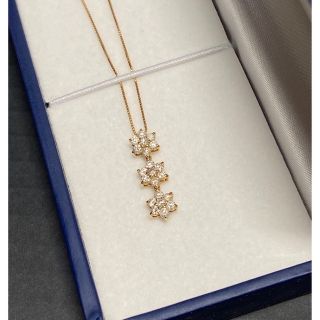 ジュエリーツツミ(JEWELRY TSUTSUMI)のk18 ダイヤモンド　ネックレス　0.5カラット(ネックレス)