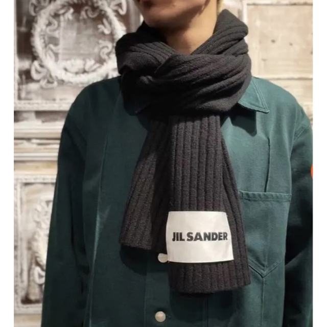 jil sander ジルサンダー　ウールスウェット　ネイビー　国内正規品　美品