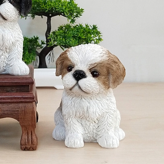 犬の置物 シーズー雑貨 pug置物 癒し かわいい 動物 の通販 by 犬の置物 シーズー雑貨 pug置物 癒し かわいい 動物 の通販 by