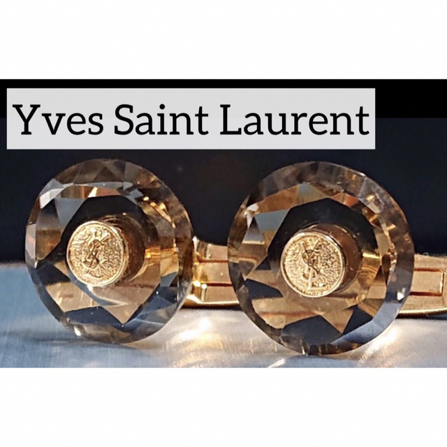 ◆Yves Saint Laurent カフス　No.404