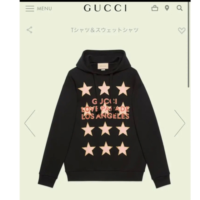 GUCCI 2021 プルオーバーショート丈 パーカー