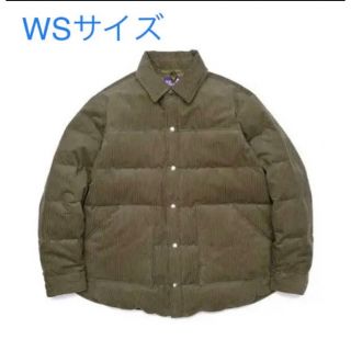 ノースフェイス パープルレーベル コーデュロイ ダウン レディース WS