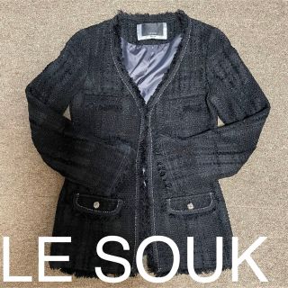 ルスーク ノーカラージャケット(レディース)の通販 70点 | Le soukの