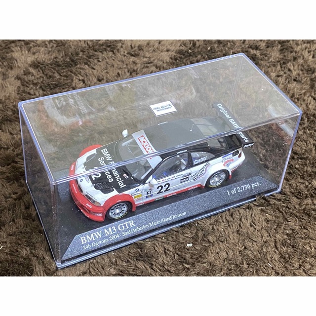 2736個限定生産  MINICAMPS ミニチャンプス BMW M3 GTR エンタメ/ホビーのおもちゃ/ぬいぐるみ(ミニカー)の商品写真