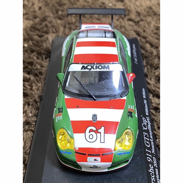 3024個限定生産 MINICAMPS ミニチャンプス ポルシェ911 GT3 エンタメ/ホビーのおもちゃ/ぬいぐるみ(ミニカー)の商品写真