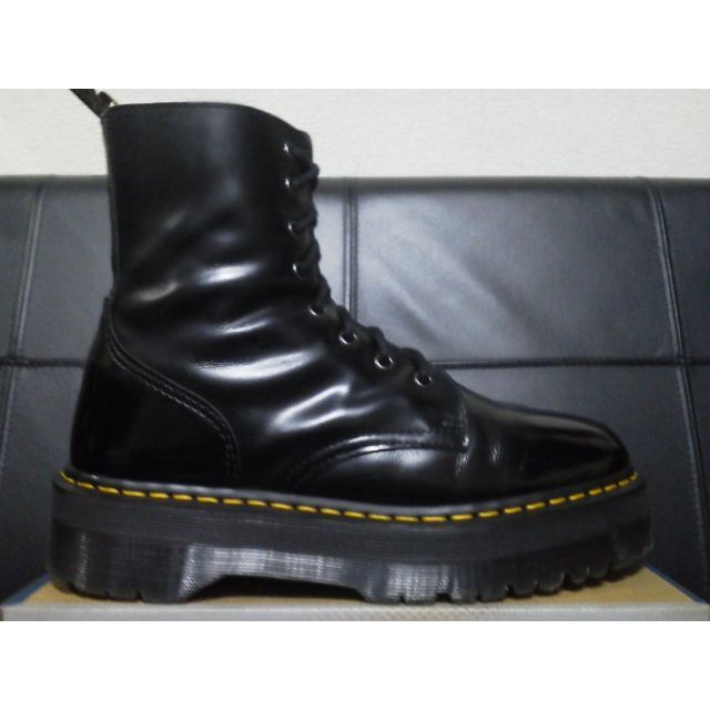 Dr.Martens JADON UK9 黒 厚底 8ホール BEX ジェイドン www ...