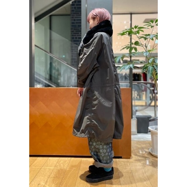 美品 BEAMS BOY ソロテックス フード トップ コート