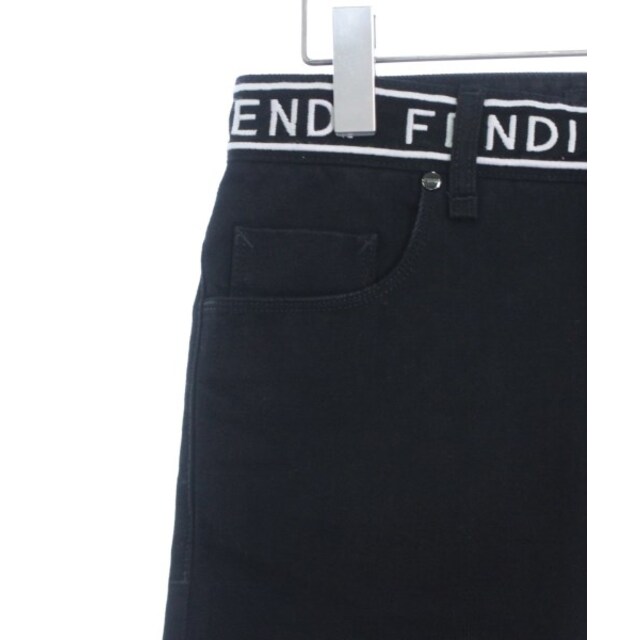 FENDI - FENDI フェンディ デニムパンツ 30(M位) 黒 【古着】【中古