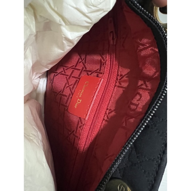 Christian Dior(クリスチャンディオール)のナイロンレディディオール　カナージュ　ステッチハンドバッグ レディースのバッグ(ハンドバッグ)の商品写真