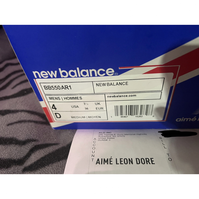 New Balance(ニューバランス)の希少サイズ　Aimé Leon Dore × New Balance 550 メンズの靴/シューズ(スニーカー)の商品写真