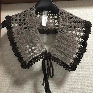 サマンサモスモスの手編み風付け襟(つけ襟)