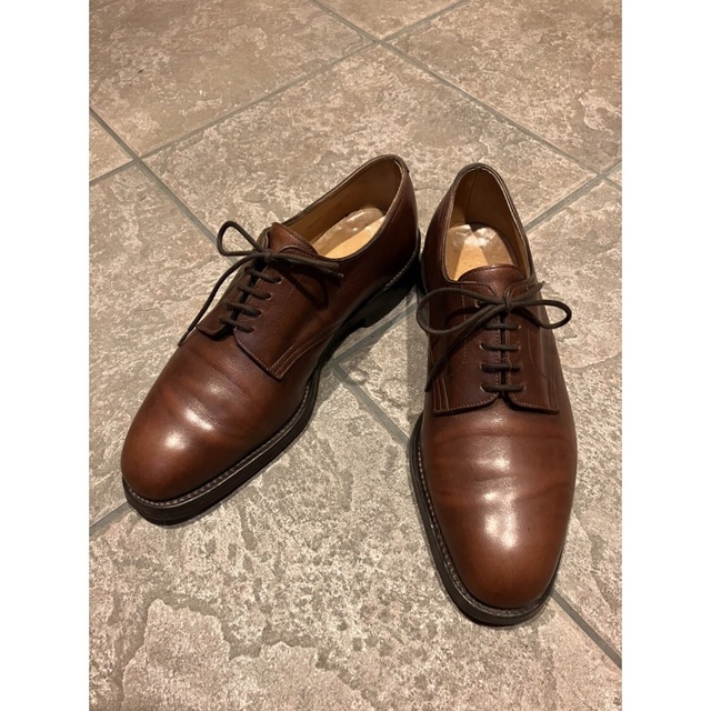 JOHN LOBB ジョンロブ プレーントゥ ダービー 6E ブラウン-