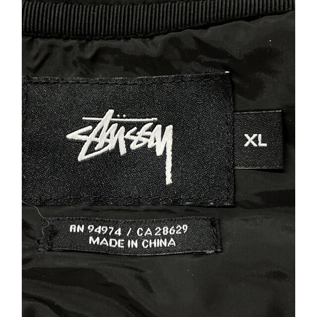 STUSSY(ステューシー)の美品 ステューシー STUSSY フリースジャケット チェック柄 メンズ XL メンズのジャケット/アウター(その他)の商品写真