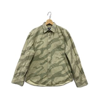 ステューシー(STUSSY)のステューシー STUSSY 長袖シャツ ドットカモ柄 メンズ S(シャツ)