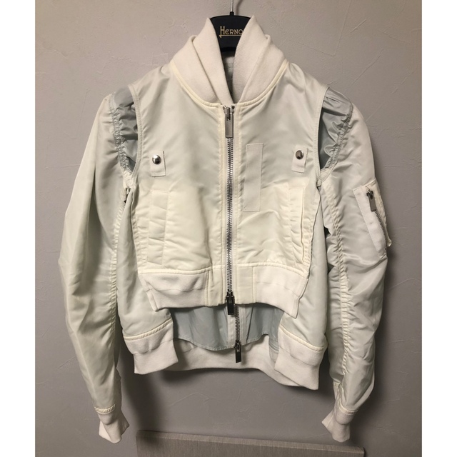 国内外の人気 sacai - 20SS sacai MA-1 サカイ 再構築 ボンバー ...