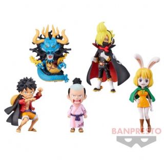 バンプレスト(BANPRESTO)のONE PIECE ワンピース　ワーコレ　ワノ国　鬼ヶ島編3 全種セット(アニメ/ゲーム)