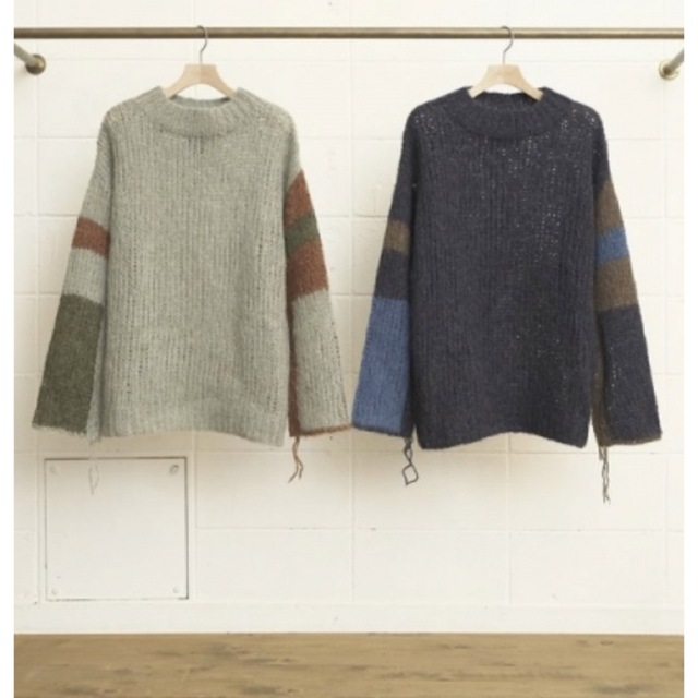 UNUSED(アンユーズド)のUNUSED Hand-Kniting Sweater ハンドニット セーター メンズのトップス(ニット/セーター)の商品写真