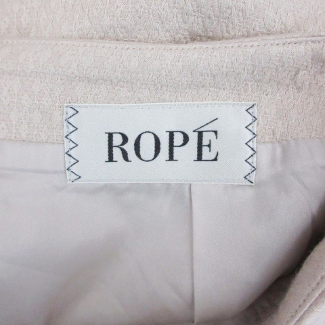 ROPE’(ロペ)のロペ ROPE フレアスカート ひざ丈 総柄 EX-2 ベージュ /YM レディースのスカート(ひざ丈スカート)の商品写真