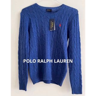 ポロラルフローレン(POLO RALPH LAUREN)のPOLO ラルフローレン　カシミヤ　ウール　セーター　ニット　米国購入　新品(ニット/セーター)