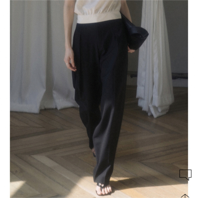 OHOTORO(オオトロ)のPot Tapered Slacks ♡ ohotoro レディースのパンツ(その他)の商品写真