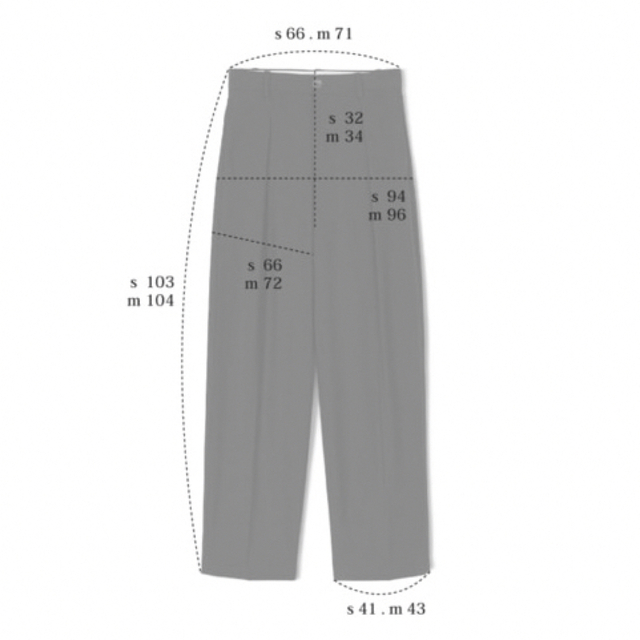 OHOTORO(オオトロ)のPot Tapered Slacks ♡ ohotoro レディースのパンツ(その他)の商品写真