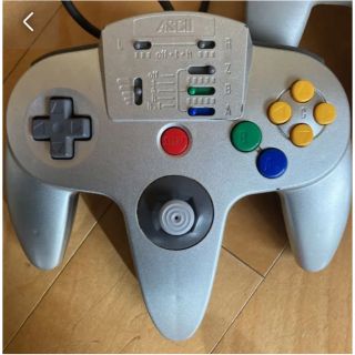 ニンテンドウ64(NINTENDO 64)のNintendo64 コントローラー  ASCIIパッド付き(家庭用ゲーム機本体)