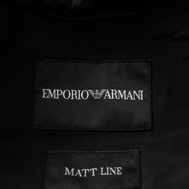 EMPORIO ARMANI MATT LINE ロングコート 56 XXXL