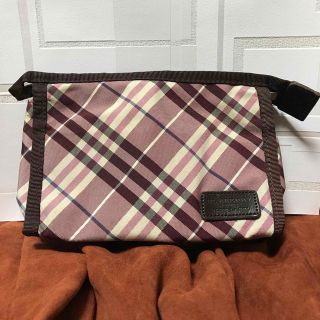 バーバリーブルーレーベル(BURBERRY BLUE LABEL)の【中古】はる様検討用   バーバリーブルーレーベル   ポーチ(ポーチ)