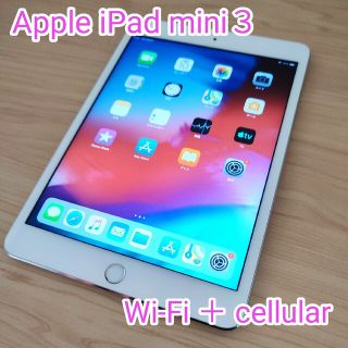 アイパッド(iPad)の旅人様専用⭐Apple au iPad mini3⭐(タブレット)