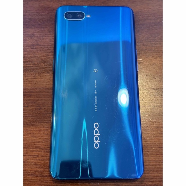 スマートフォン本体OPPO Reno A SIMフリー 128GB ブルー　モバイル