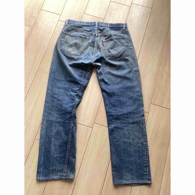 リーバイス501!66前期!リペア多数!-